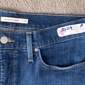 Levi's 311 shaping jeans size 31 Women's Dark Blue Skinny Jeans